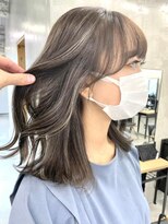 キラ 渋谷(KILLA) コントラストハイライトカラー/ダブルカラー/白髪ぼかし/表参道