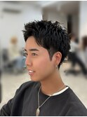 MEN’S HAIR/スパイキーショート/ツーブロック/木更津