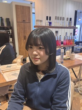 フレイムス ヘアアンドリラックス 南越谷店(Frames hair&relax) ミディアムレイヤー