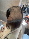 髪質改善ストレート