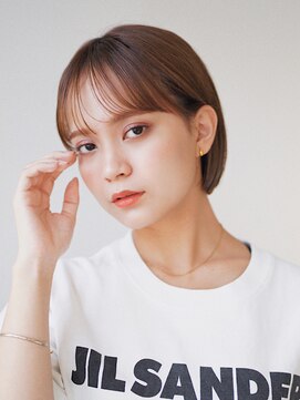 アーダーヘアサロン 武生店(ADER HAIR SALON) 大人可愛い耳掛けショートボブ