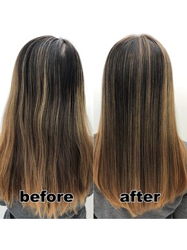 アヴァンヘアリゾート 鹿児島中央駅店(AVAN HAIR RESORT) 【AVAN】before × after × 髪質改善