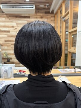 リドルヘアー 黒磯店(Riddle HAIR) 丸みショート