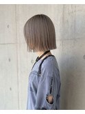 くびレイヤーエモージュグレージュカラーくびれショート/吉祥寺