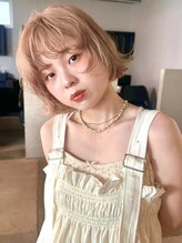 ディッセンバー 神宮前(December)&nbsp;暖色カラー/パープルカラー/顔周りレイヤー/ケアブリーチ/渋谷