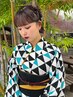 【花火大会や夏イベントに♪】浴衣ヘアセット＋浴衣着付け