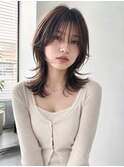 ミセスカット顔周りレイヤー20代～50代【西新大濠荒戸】