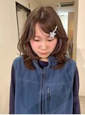 【NIKO】ミディアムレイヤー.ハッシュカット.ダブルカラー