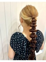 セットアップ 岡山北長瀬店(SET-UP)&nbsp;編み下ろし～アレンジ～ミルクブラウン