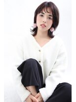 イソラブル(ISOLA-blu) 【大人女子向け】バイオレットグレー×マッシュウルフ