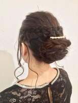 ネオリーブアオバ 高田馬場店(Neolive aoba)&nbsp;【高田馬場/aoba】編み込みヘアセット