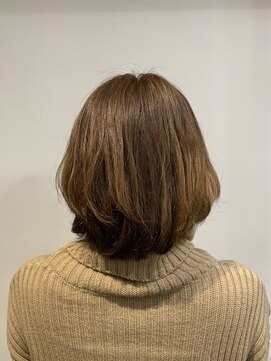 パティオン(PATIONN) レイヤースタイル☆ばっさりカットしました！グレージュカラー☆