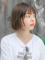 リリアン 表参道(relian) シアベージュで柔らかボブ☆