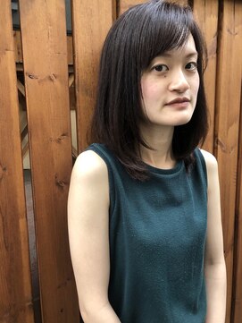 サニアリー(Sunialy) 【Sunialyがお届けする】前髪あり×大人かわいいセミディ♪