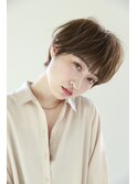 大人可愛いマッシュショート