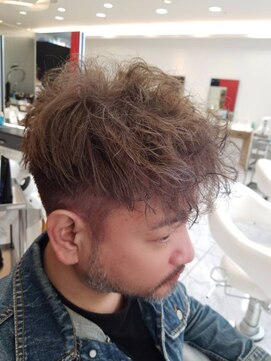 マニクレアーレ 北千住店(mani CREARE) 外国人風ハイトーンパーマスタイル