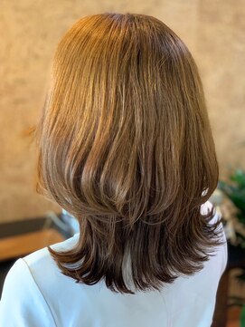 アークスヘアー 大人かわいい☆外国人風イルミナカラー♪透明感ベージュ