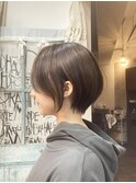 丸みショートボブ