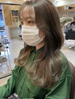 キュオンシア(CUEON. ciea)&nbsp;重めロング×ベージュ