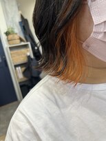 ヘアーオルオル(hair oluolu)&nbsp;オレンジインナーカラー