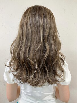 アジールヘア 東上野店(agir hair) ハイライトカラーベージュグレージュ10代20代30代