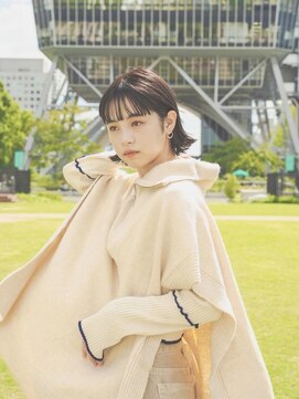 フィルムス 横浜(FILMS) ココアベージュ/黒髪/クラゲヘアー/オリーブグレー/ボブ/横浜