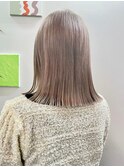ダブルカラーブロンドベージュカラーケアブリーチハイトーン韓国