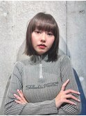 外ハネ/切りっぱなし/ミディアム