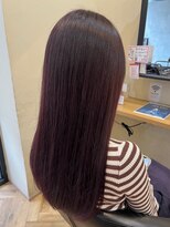 アルター(aL ter)&nbsp;［切りっぱなしボブ/エアリーロング/美髪/ピンクブラウン/鎌取］