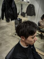 ビーヒアナウ N゜03 金沢駅西店(BE HERE NOW) 骨格補正/メンズカット/アップバング/似合わせ