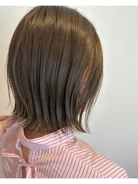 オルヘアー('olu hair) 切りっぱなしボブ