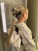 ガルボ ヘアー(garbo hair) ハイトーン卒業式セットヘアセット10代20代