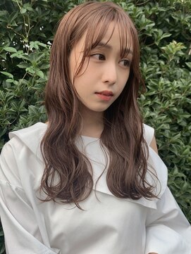 ウエストリー(WESTORY) ミルクティーベージュ☆シースルーバング☆20代☆30代☆40代