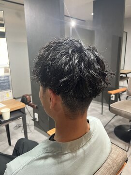 スウェル 柏店(Swell) #ベリーショート#ダークアッシュ#ニュアンスパーマ#韓国マッシュ