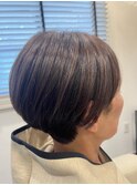 細めハイライト×ショート
