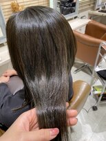 フレーム へアアンドトリートメント 天王寺北口店(FRAME)&nbsp;オリーブグレージュカラー