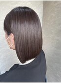 髪質改善酸性ストレート縮毛矯正艶髪つや髪ミディアム