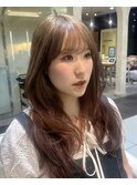 ふんわりレイヤーとbeige color