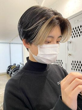 エリマ 武蔵小杉(elima) マッシュショートボブ刈り上げショートベージュ20代30代40代50代