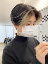 エリマ 武蔵小杉(elima) マッシュショートボブ刈り上げショートベージュ20代30代40代50代