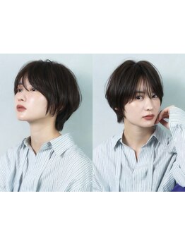 《柏駅東口徒歩2分》柏でショートへアなら【uru】再現性の高いカットと似合わせ技術に定評あり☆