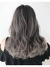 【外国人風】カット＋Wカラー(ケアブリーチ1回＋ワンカラー) ＃髪にドラマを