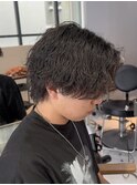 メンズカット/メンズパーマ/ツイストスパイラル/メンズ/眉毛