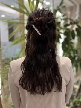 ピークアブー アヴェダ アトレ恵比寿(PEEK-A-BOO AVEDA) ハーフアップ/ヘアアレンジ
