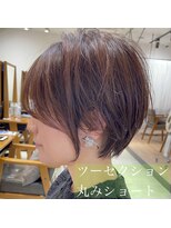 ヌリ 錦糸町(NuRI)&nbsp;◎前下がりショートボブハンサムショートカットカラーパーマケア