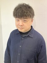 アメイロ(ame/iro)&nbsp;メンズ刈り上げツイストパーマスタイル