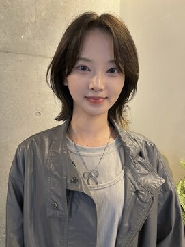 韓国ボブレイヤー/韓国レイヤー/韓国ヘア