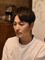 リム メンズヘア(LIM men's hair)&nbsp;冬髪抜け感アップバング【メンズカット/倉敷/中島】