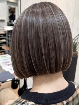 ヘアーサロングランデ(HAIR SALON GRANDE) ブリーチハイライト髪質改善ダブルカラーレイヤーカット
