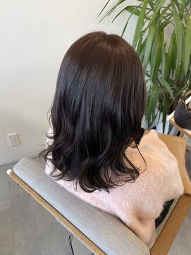 ブローチェラウカ(Broche lauka) チョコレートブラウン